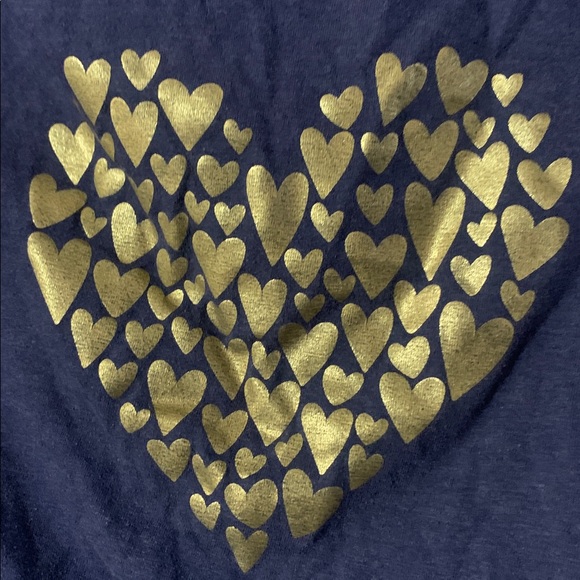 Cat & Jack Pink and Navy Top - Picture 3 of 3